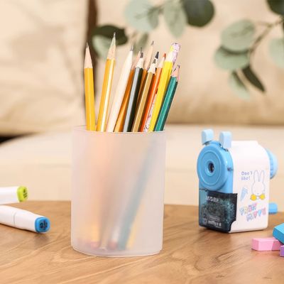 원통형 연필꽂이 1+1세트 펜꽂이 볼펜 정리함 E434