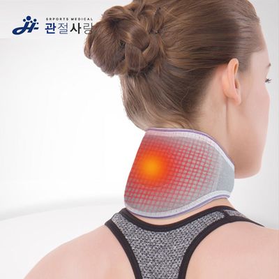 자가발열 넥가드 경추보호대보온 자석(WAF2CAD)