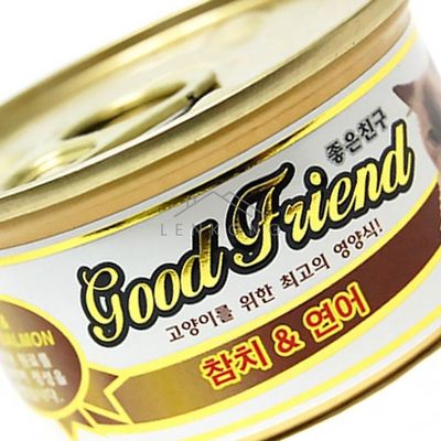 고양이간식 고양이먹이 고양이캔 참치와연어 24EA(WFPBDLA)