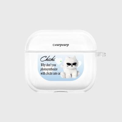 SUNGLASSES CHICHI HEART(에어팟3-클리어하드)