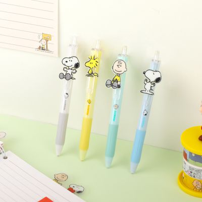 피너츠 슬라이드 볼펜 (4 option)