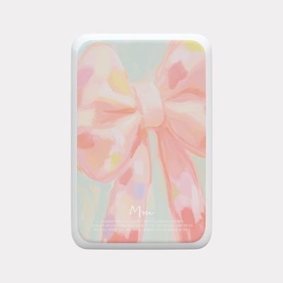 vintage pink beige 디자인 [맥세이프 보조배터리]