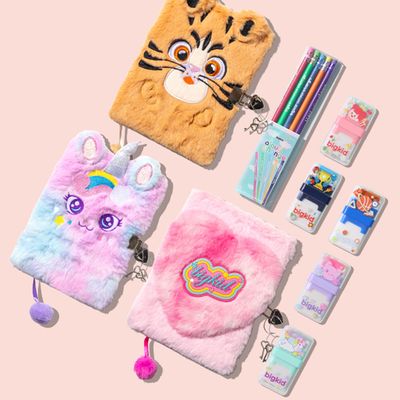 빅키드 시크릿 퍼다이어리 연필 지우개 세트