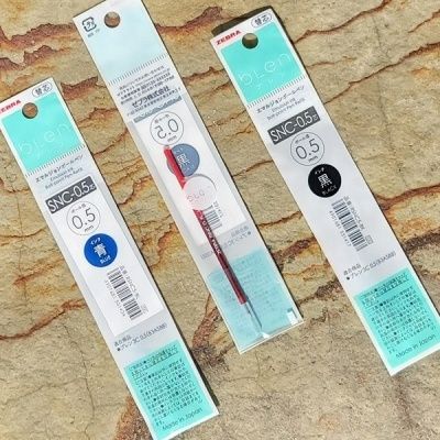 제브라 블렌 다색볼펜 0.5mm 리필심 SNC-0.5 1개