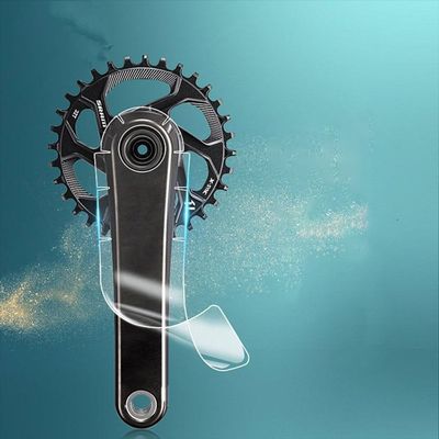 자전거 크랭크 보호필름 2p 까짐방지 스트래치 투명 스티커(WFLSCFF)