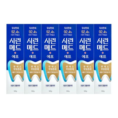 시린메드 에프 시린이 전용치약 100g 6개