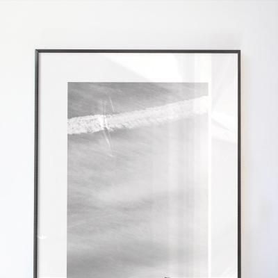 미니멀리즘 블랙앤화이트 일탈 대형액자 MBW113-60x80