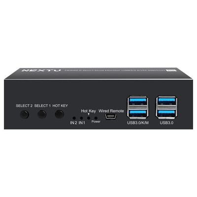 HDMI 2포트 DUAL KVM 스위치 4k