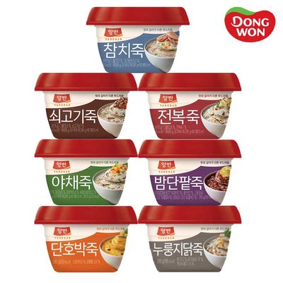 [동원] 양반 영양만점 죽 287.5g 12개 [골라담기]