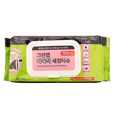 크린랩 다목적 세정티슈 50매(WFGSV35)