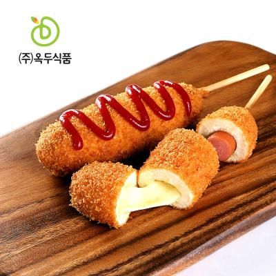 옥두식품 모짜렐라치즈핫도그 120g x 5개 벌크포장