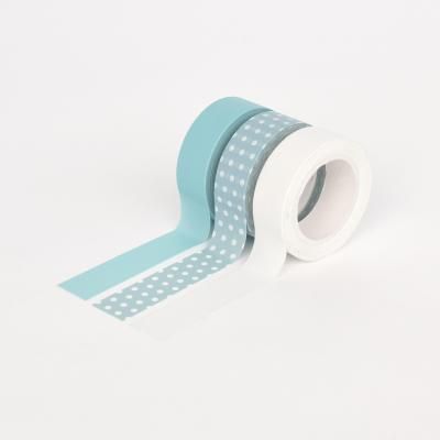 아르떼 마스킹테이프 도트&솔리드 3P SET-White beach