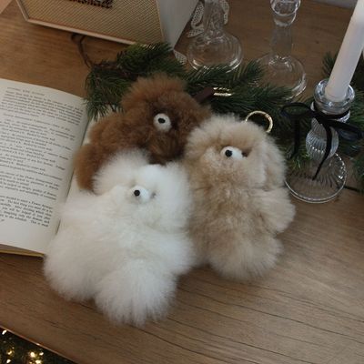 [아르떼알파카] 알파카 테디베어 키링 3 colors