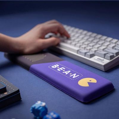 몰랑몰랑 손목 보호 게이밍 마우스패드 키보드 장패드