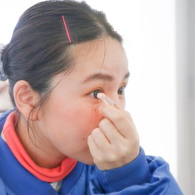 소프트 하드 렌즈 집게 흡착봉 뽁뽁이 석션 빼는 도구