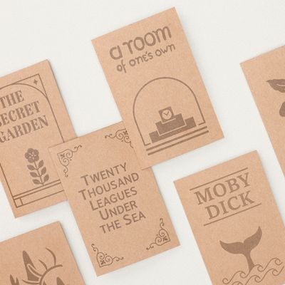 [단품] 글입다 우드 북마크 20종