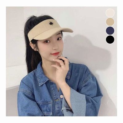 여자 캐디모자 단풍 썬캡 예쁜 골프 선캡 아웃도어(WFLPTYB)