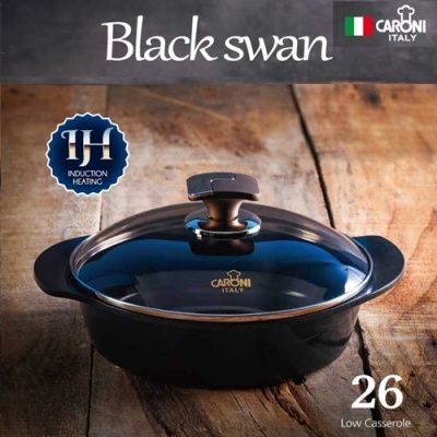 카로니 통주물 블랙스완 IH 냄비 26전골