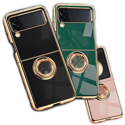 갤럭시 Z플립4 DCC골드링 컬러젤 케이스(WB5C214)