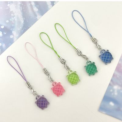 메론빵 거북이 키링 행운 열쇠 고리 팬던트 