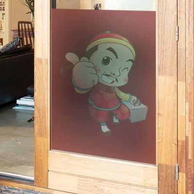 gb918-중국집캐릭터_글라스시트지