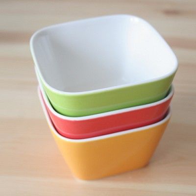 컬러 사각 미니볼3P (레드오렌지그린)