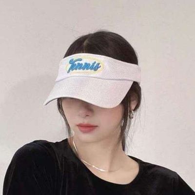 [애슬릿]여성 썬캡 모자 테니스 골프 마라톤 썬바이저