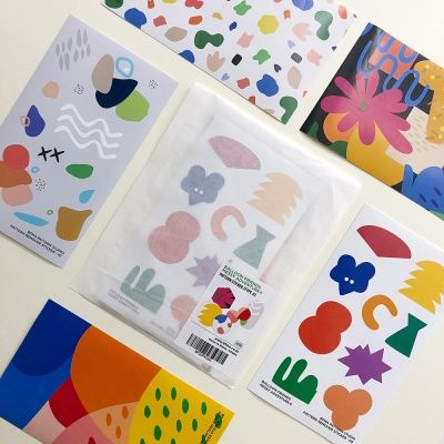 BFMA 패턴 스티커 PACK VER.2_5set