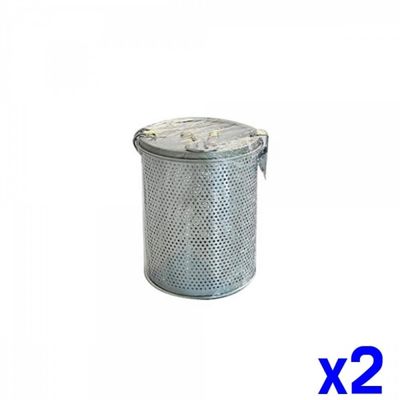 WL 스텐 육수통 2호 10x13.5cm x2개 국물통 육수우림(WFLR0W9)