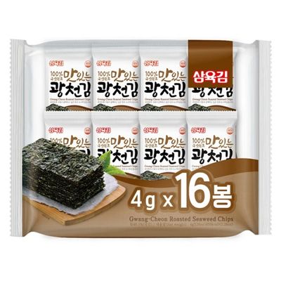 광천 도시락김 4g 16단 X 8개입