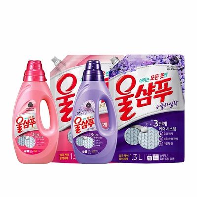 세탁물 섬유유연제 리필 향기 용기 택1 손상방지(WFLP07E)