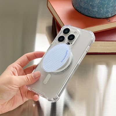 basic oval check 디자인 [맥세이프 아크릴스마트톡]