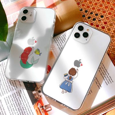 러브리 인어공주와 벨 클리어젤리케이스