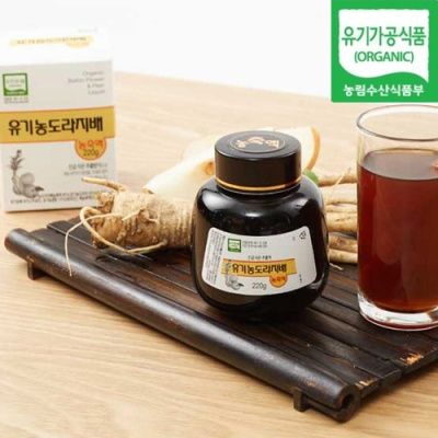 [유기가공인증] 도라지,배 농축액 220g