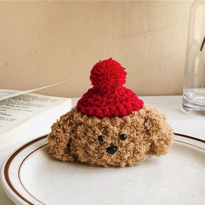 에어팟 4 3 2 1 프로 뽀글이 강아지 푸들 인형 케이스