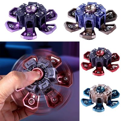 변형 메카 피젯 스피너 회전 핸드 핑거 토이 장난감