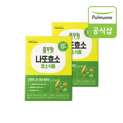 풀무원 나또 귀리 효소(90g) x 2개