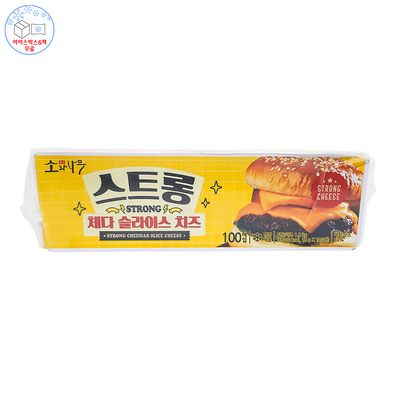 동원 소와나무 스트롱 체다 슬라이스치즈 1.8kg 100매