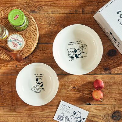 소소모소 소금이와 후추 다용도볼(소,중) 선물세트