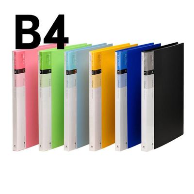 문화 인덱스클리어화일 B4 흑색 F520-31