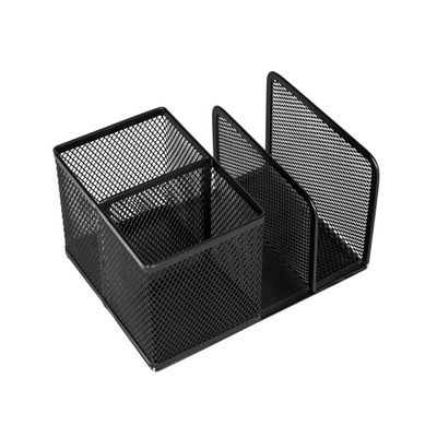 델리 메쉬망 철제 멀티 연필꽂이 펜 수납함