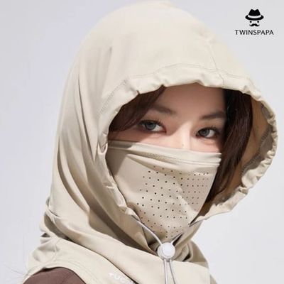 마스크 후드 일체형 쿨 바라클라바 P0000TYP 1+1