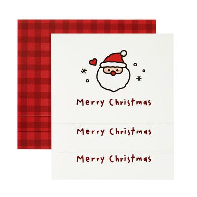 아트박스 하트산타 카드 3매입