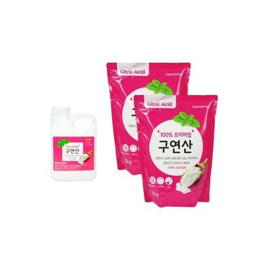 감동 구연산 용기500g+리필4kg(WDD6CA5)