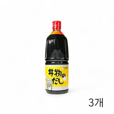 WL 오타후쿠 돈모노다시 1.8L X 3개 돈부리 소스 대용량 음식점 식당용 업소용 일식양념(WFLQQI2)