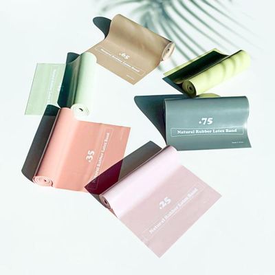 아리프 라텍스 밴드 0.25mm~0.75mm 헬스 필라테스