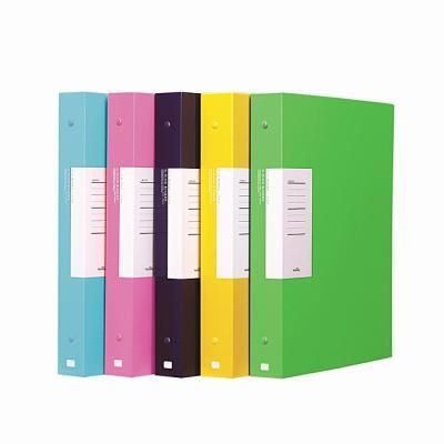 A4 유광 합지 글로시 3공 O링 바인더