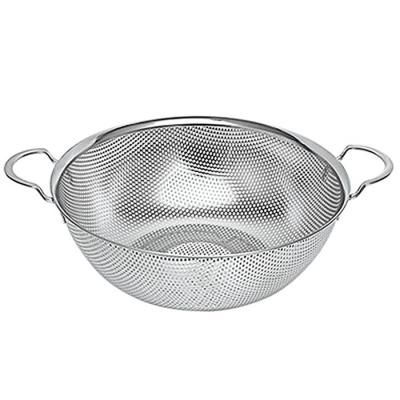 요리를 즐겁게 스텐 타공 양수바구니 대 5호 29cm