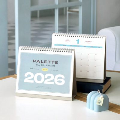 아이코닉 2026 팔레트 데스크 캘린더
