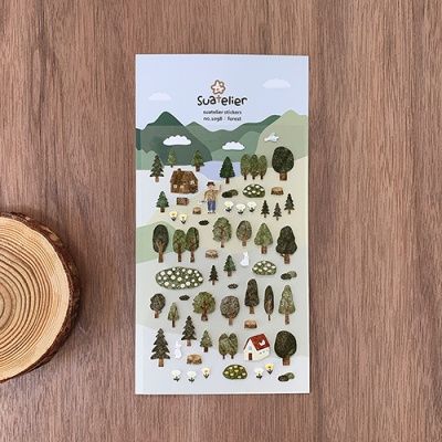 JR 스티커 1098-forest
